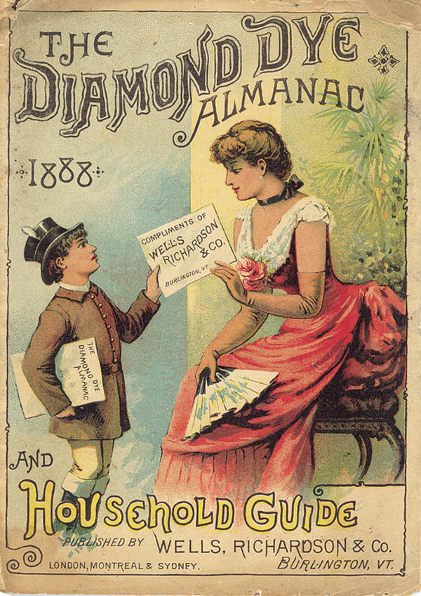 Antiques and Auction News Article: Diamond Dyes Were Once A Woman's Best Friend