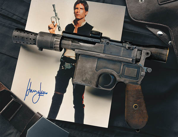 Antiques and Auction News Article: Han Solo's Blaster Sells For Over 1 Million