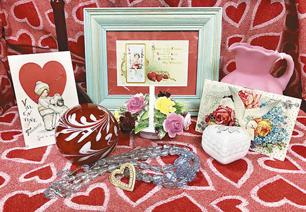 Antiques and Auction News Article: Antique And Vintage Valentine's Day Gift Items On Sale At Haddon Heights